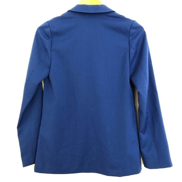 H&M Cobalt Blue Blazer, light weight. Fall Feminine Size  4 Small - Picture 3 of 6
